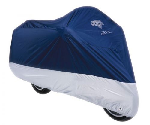 Nelson-rigg deluxe all season motorcycle cover navy/silver xxl 2xl