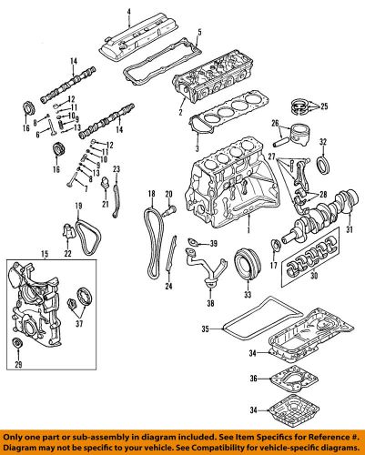 Nissan oem 05-06 altima-engine piston ring 12033zb00a