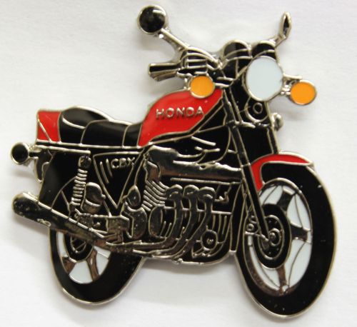 Honda cbx 6 cbx6 motorcycle enamel collectors pin badge from fat skeleton