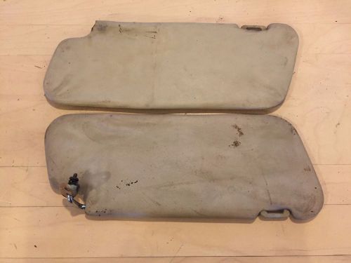 Mercedes benz sunvisor set w113 230 sl 250 sl 280 sl pagoda beige color original