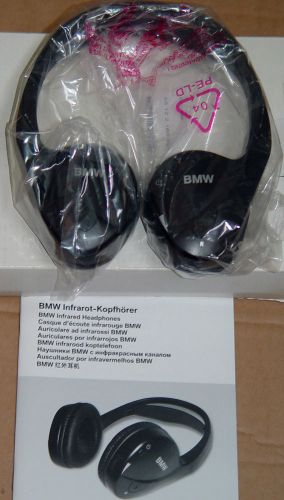 Bmw f01 f02 f03 f04 &amp; f07 f10 f11 f18 5 series oem infrared headphones unit new