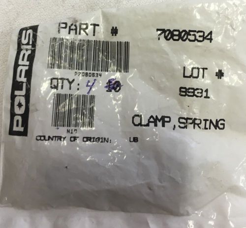 Polaris 7080534 spring clamp - lot of 4