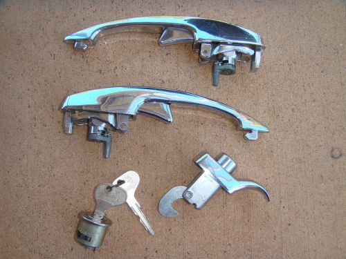 Rebuilt 1968-70 german vw lockset w/nos ignition switch tumbler, all keyed alike