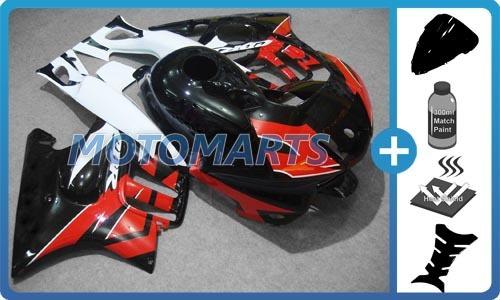 5 in 1 bundle pack for honda cbr600 f3 97 98 body kit fairing & windscreen ab