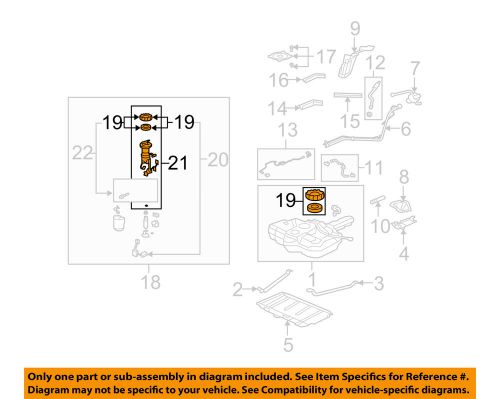 Honda oem 07-08 fit-fuel filter 17048slna01