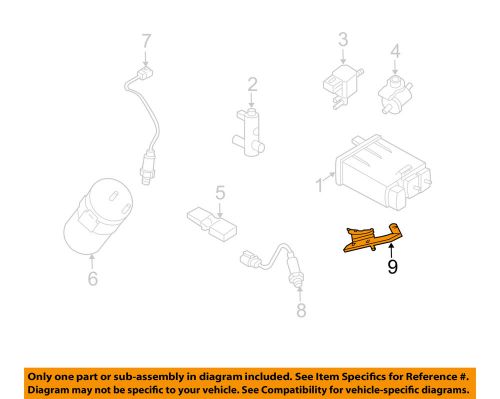 Infiniti nissan oem 08-10 m45 emission-oxygen sensor bracket right 22650ej20a