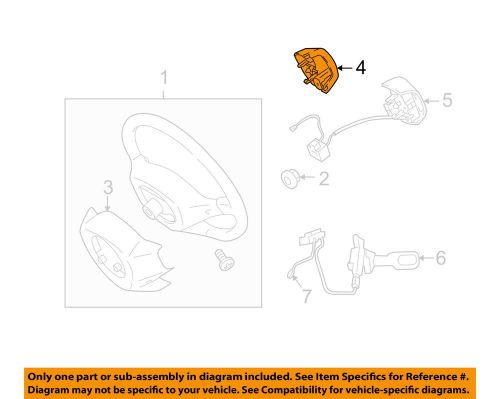 Scion toyota oem 08-10 xd steering wheel-ornament 4511652050