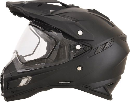 Afx 0121-0840 helmet fx41ds-s fl-blk lg