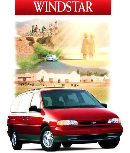 1997 ford windstar factory brochure-windstar gl &amp; lx