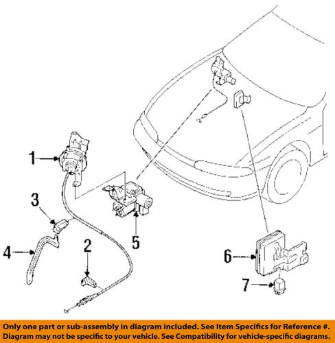 Nissan oem 95-96 240sx cruise control-actuator 1891070f00