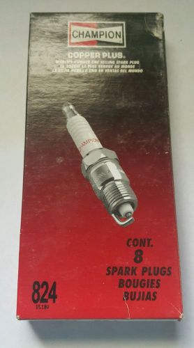 (8) pack champion ul18v (824) boat engine spark plug 765858 marine md