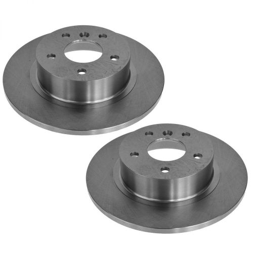 Rear disc brake rotors set pair for land rover discovery