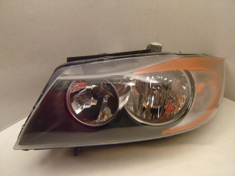 Bmw 3 series sedan left halogen headlight 06 07 08 oem 