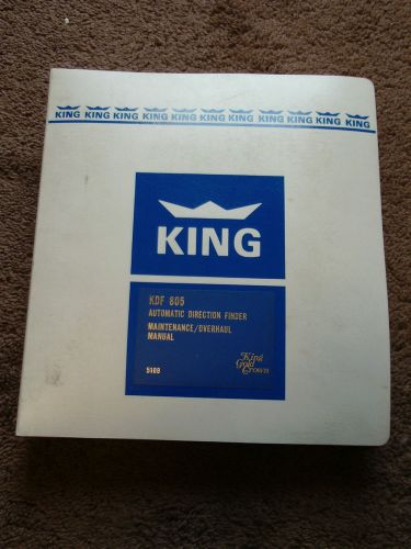 King kdf 805 adf service manual install overhaul kfs 580b 585b kni 580 585 ka135