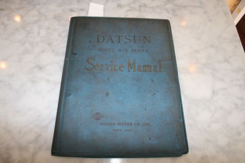 Model 410 bluebird p l datsun nissan pick up factory work shop repair manual