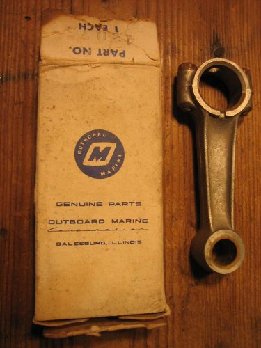 1940-50s nos omc connecting rod assembly  p/n 42075 , 41b25