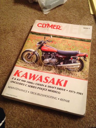 Clymer repair manual m359-3, kawasaki z1 kz900 kz1000