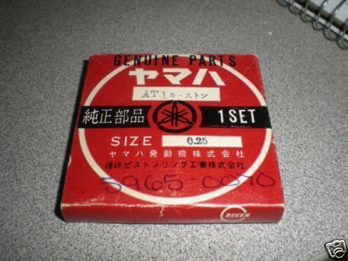 Nos yamaha at1 .25 ring set