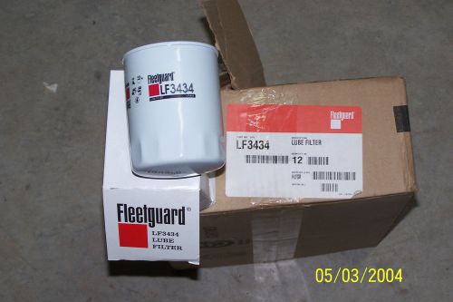 12 fleetguard filter lf3434 (xref: fram ph3682, wix 51361, baldwin b113)