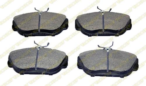 Monroe gx601 brake pad or shoe, front-monroe prosolution ceramic brake pad