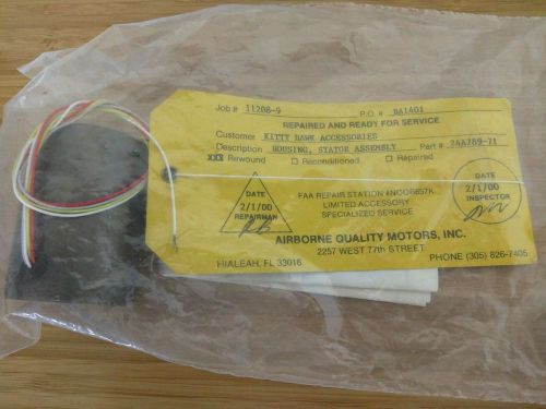 Aircraft part stator assembly housing part number 24a789-71