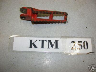 1986 ktm 250 foot peg - ahrma