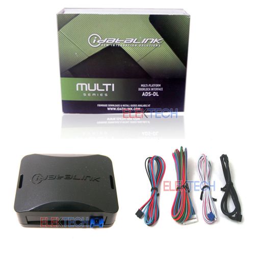 Idatalink ads-dl multi doorlock interface immobilizer bypass for chevy/hummer