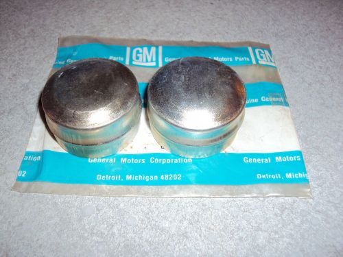 Gm nos brake rotor grease dust caps buick chevrolet oldsmobile pontiac