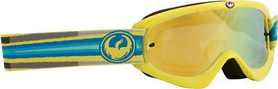 Dragon mdx surge smoke gold lens goggles yellow/blue