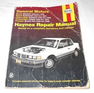 1985-1998 general motors automotive repair manual haynes # 38025