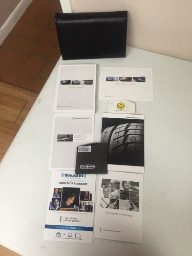 2015 lincoln mkx owners manual guide with case