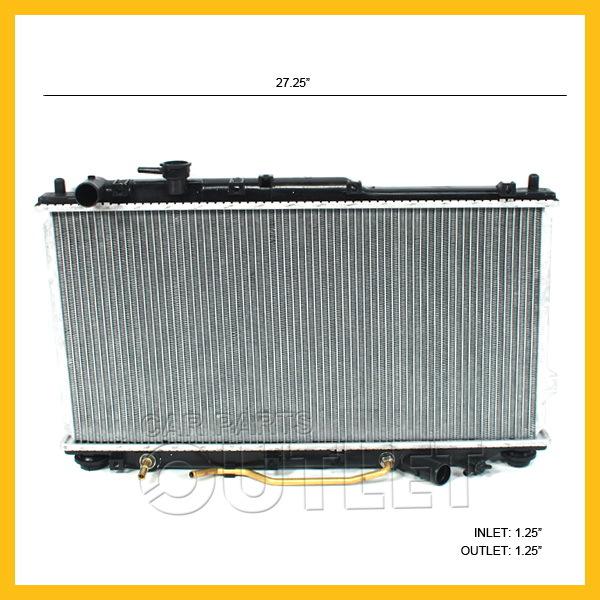 Radiator for 98-01 kia sephia 1.8 4cyl 01-04 spectra auto new aluminum core 2441