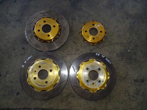 05 lotus elise 111r series 2 full set sector 111 ultradisc floating brake rotor