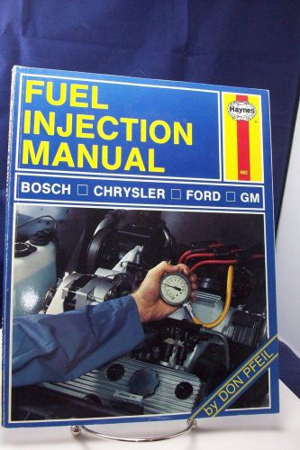 Haynes fuel injection manual ford gm bosch manual #482 near mint condition