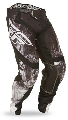 Fly racing lite hydrogen 2015 mens mx/offroad pants black/white 30 usa