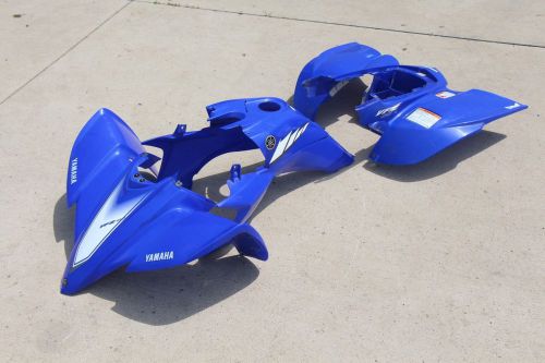 Yamaha yfz450 fenders plastics body front rear yfz 450 2004-2008 blue y-40