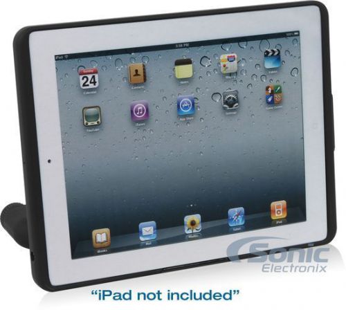 Audiovox ipd-2hp headrest mounting kit for ipad 2/3 w/ 2 channel ir transmitter