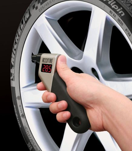 New digital tire pressure gauge check measure heavy duty lcd display psi car