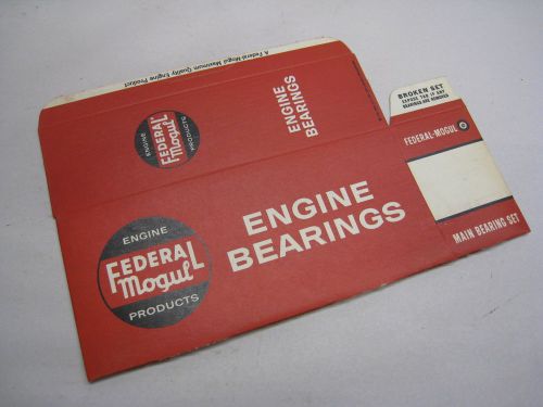 Nos lot of 5 federal mogul engine bearing boxes ford dodge chevy plymouth buick