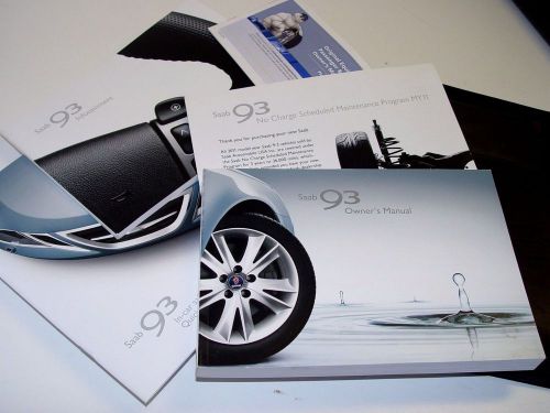 2011 saab 9-3 owners manual 9-3 portfolio 9 3