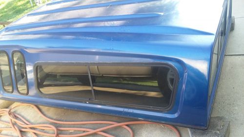 Blue 8ft truck topper