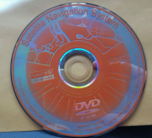 2012 update 2004 2005 2006 acura tl sedan navigation orange dvd map u.s canada