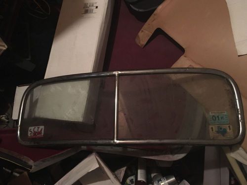 1937-1939 ford car/truck windshield frame &amp; glass