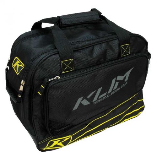 Klim deluxe nylon fleece-lined f4 helmet bag - black - 3306-900-000-914