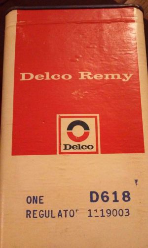 1955-56-57-58-59-60-61 chevrolet corvette delco remy  regulator gm # 1119003/