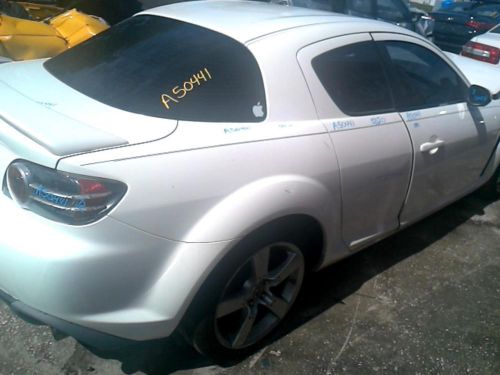 04 05 06 07 08 mazda rx8 transmission manual ; (6 speed) a50441 86k