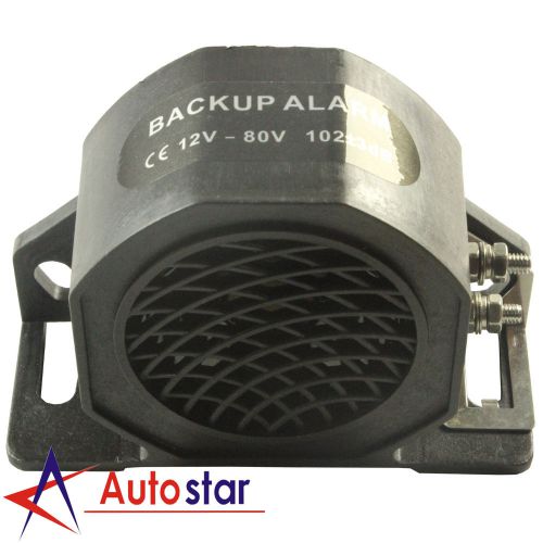 Car vehicle motorcycle reversing horn speakers back-up alarm dc12-80v 15w 105 db