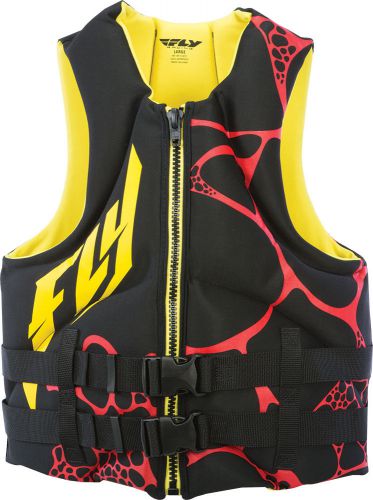 Fly racing neoprene vest yellow/black x