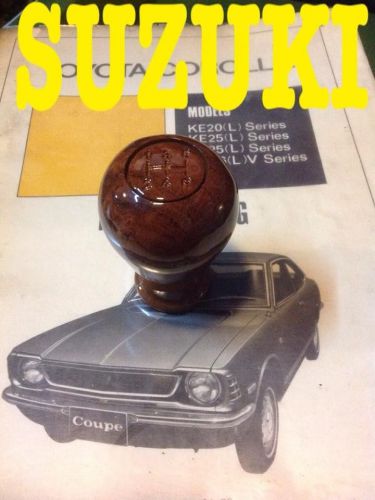 Wood shift knob 5 speed suzuki sj413 sj410 jimny samurai sierra caribian