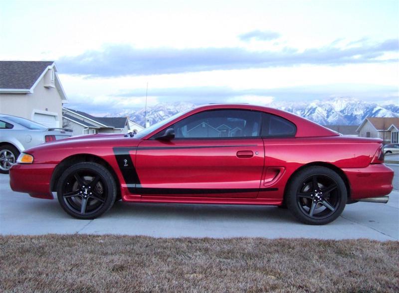 94-98 ford mustang c-stripes - gt cobra v6 c-stripe